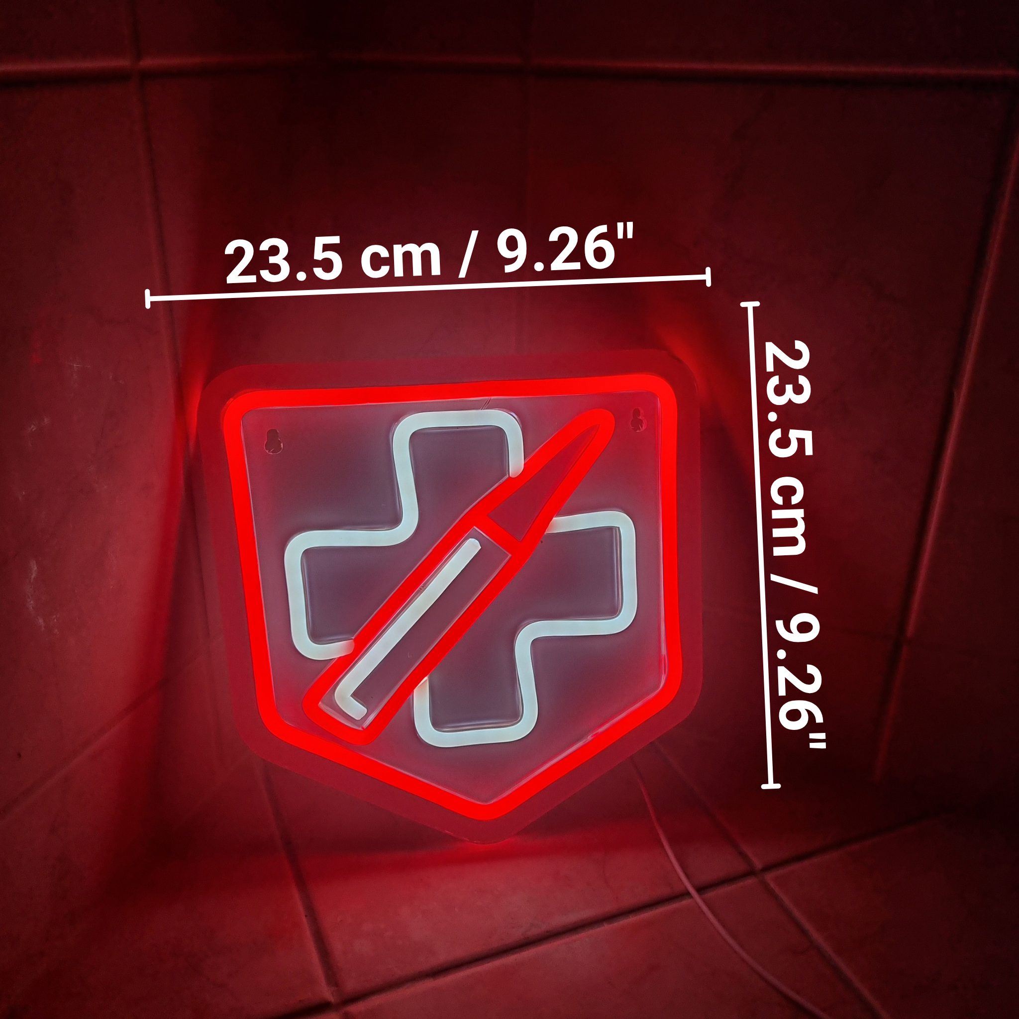 Reach for Juggernog! This premium LED neon sign features the iconic Zombies Perk-a-Cola emblem. Measuring 9.26", it’s the perfect glow-up for your gaming room, man cave, or setup. Durable, vibrant, and essential for every high-round survivor.